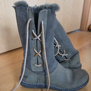 Olive Green Women's Boots